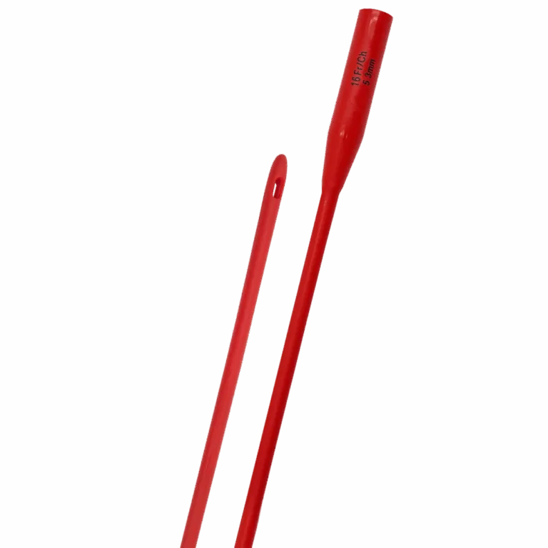 Urethral Red Rubber Catheter